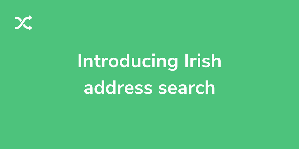 Introducing Irish address search